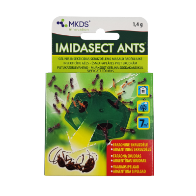 Imidasect Ants, 1,4 g, gelinis insekticidas masalo padėkliuke skruzdėlėms naikinti